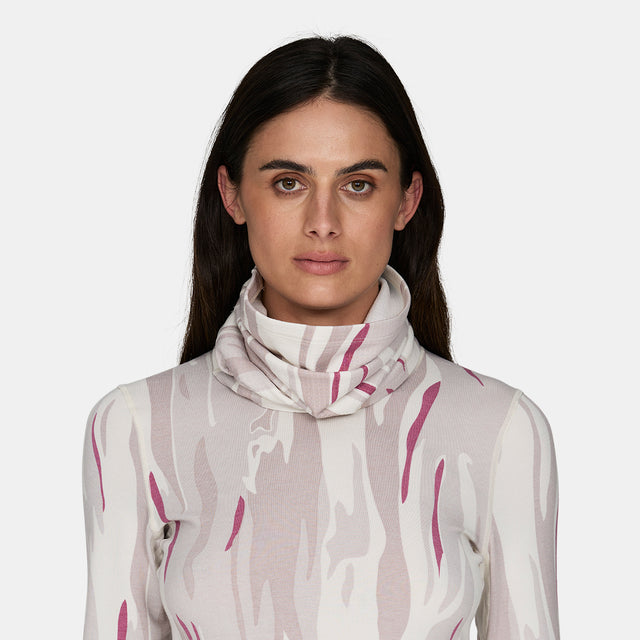 Heavyweight Antarctic Grid Fleece Neck Gaiter