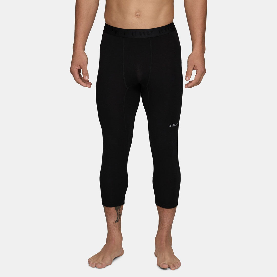 Mens Merino Lightweight 3/4 Base Layer Bottom