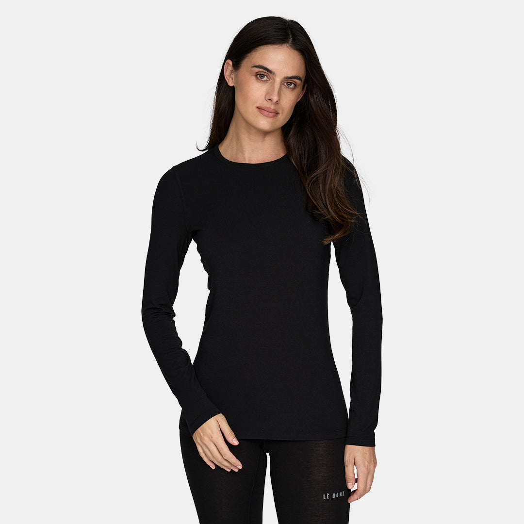 Womens Merino Lightweight Base Layer Crew