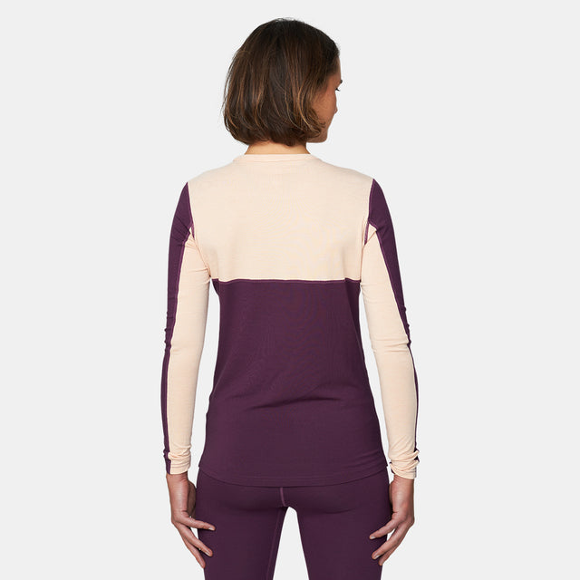 Womens Geo Midweight Crew Base Layer