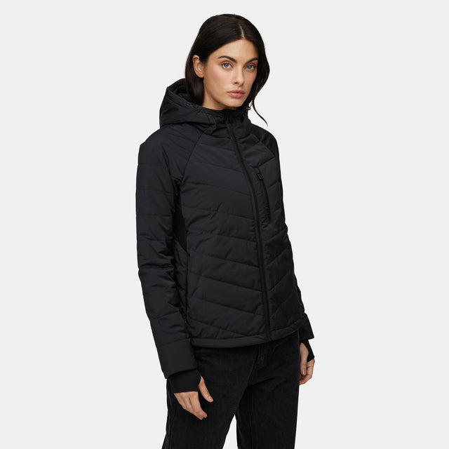 Womens Genepi Wool Insulated Hooded Jacket