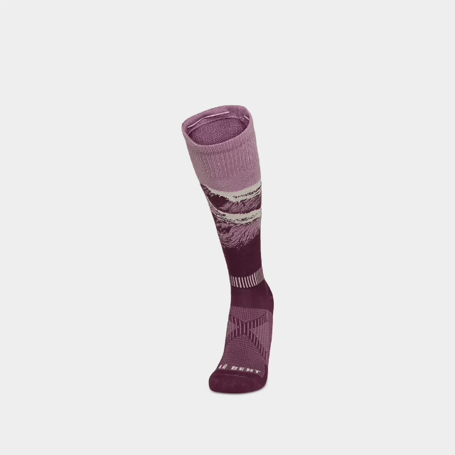 Elyse Saugstad Pro Series Zero Cushion Merino Snow Sock