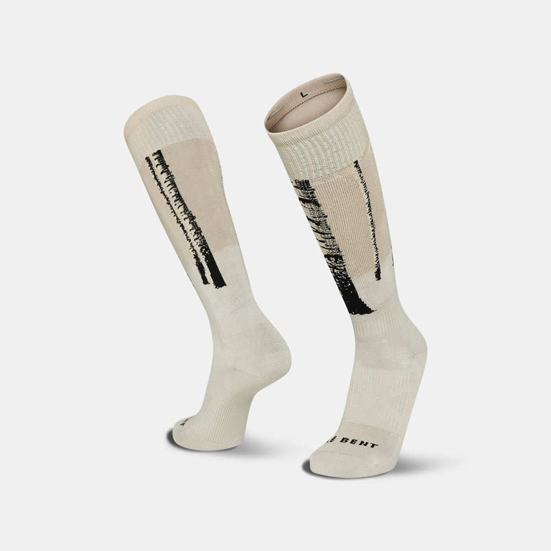 Nikolai Schirmer Pro Series Targeted Cushion Merino Snow Sock – Pearl