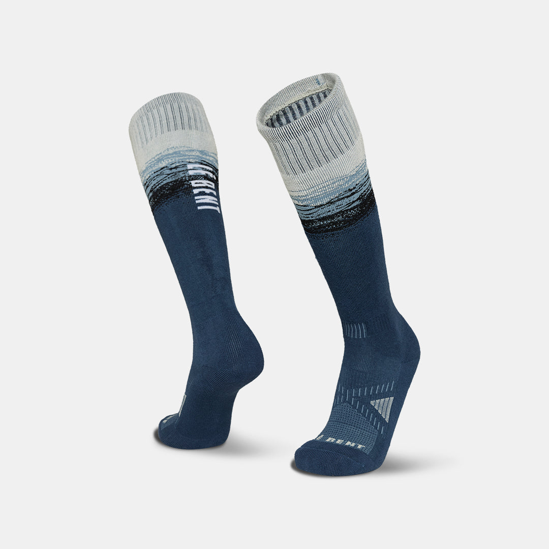 Park & Pipe Pro Series Light Cushion Merino Snow Sock – Indigo