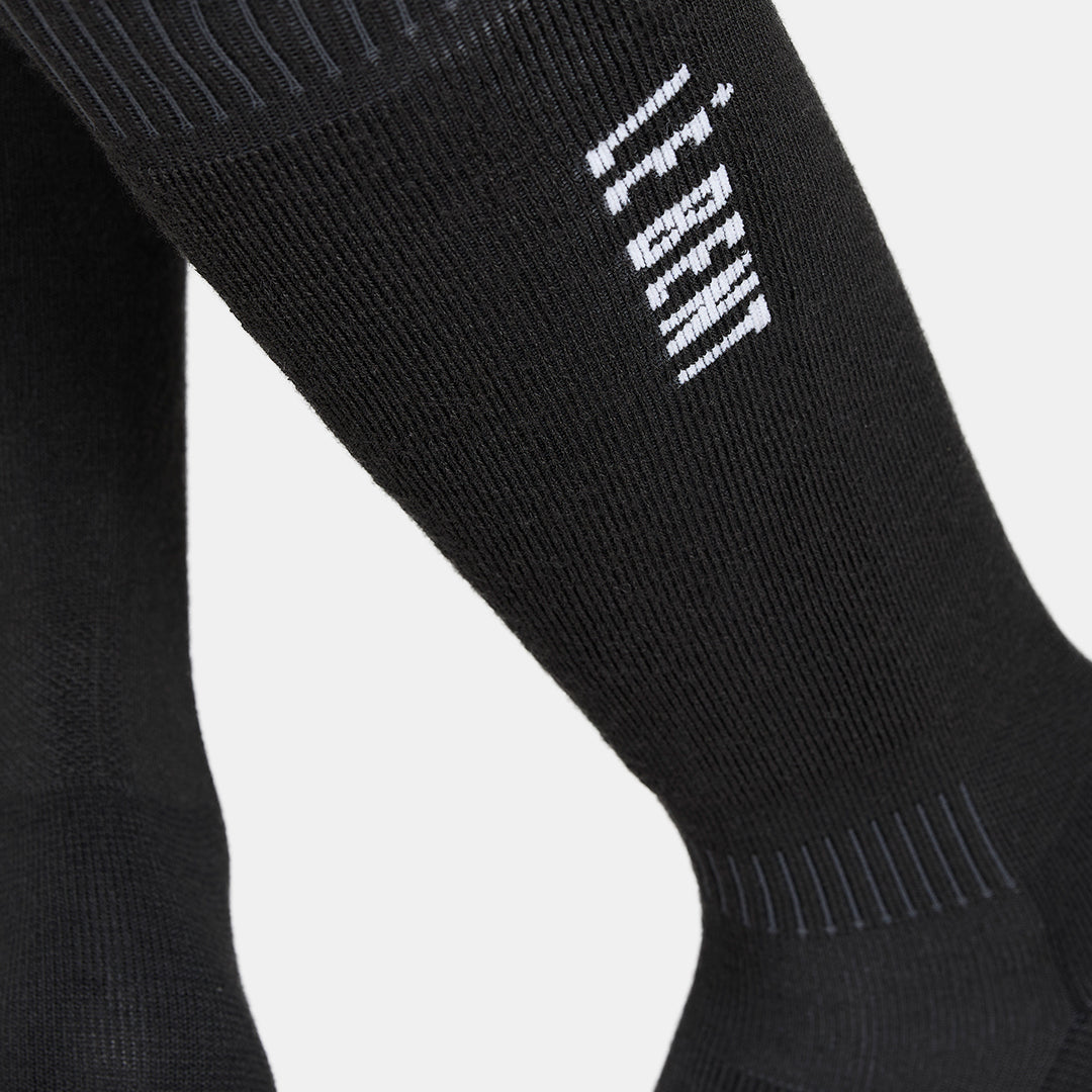 Targeted Cushion Merino Logo Snow Sock