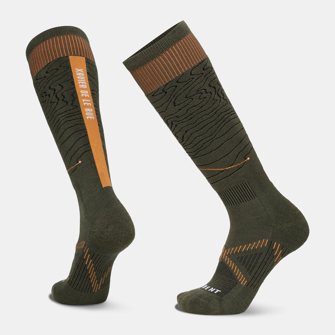 Xavier De Le Rue Pro Series Light Cushion Merino Snow Sock