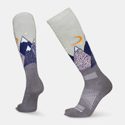 Kids Light Cushion Merino Snowy Mountains Snow Sock
