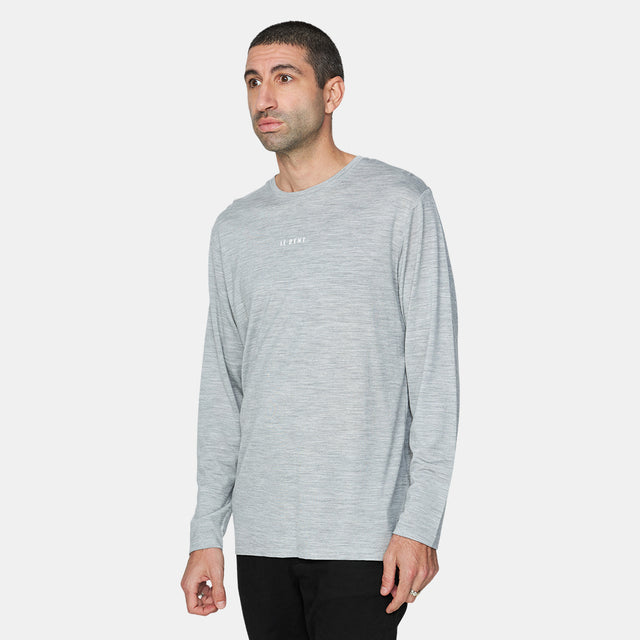 Mens Ultralight Logo Long Sleeve Tee