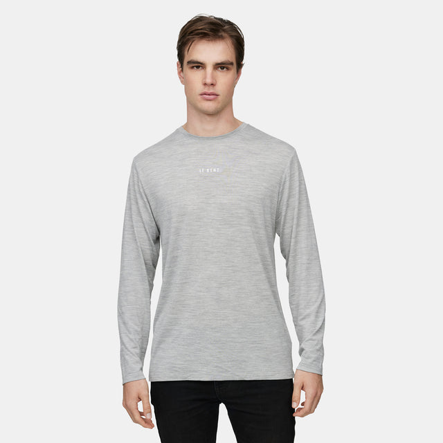 Mens Ultralight Logo Long Sleeve Tee