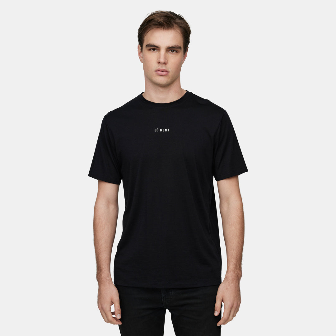 Mens Merino Ultralight Logo SS Tee